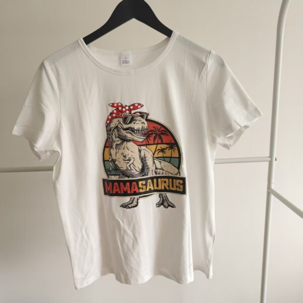 A white short-sleeve crew-neck T-shirt